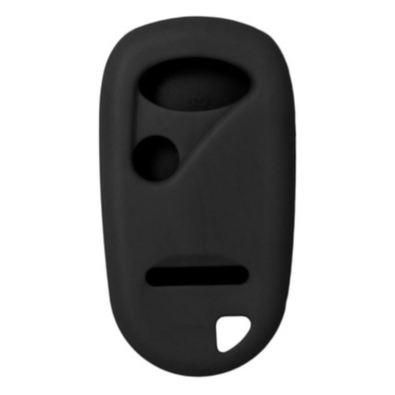 Replacement Silicone Jacket Keyless Remote Cover NDAD13 for Honda 3 Button Remote FCC ID: NHVWB1U521 / NHVWB1U523 / OUCG8D-344H-A – Black