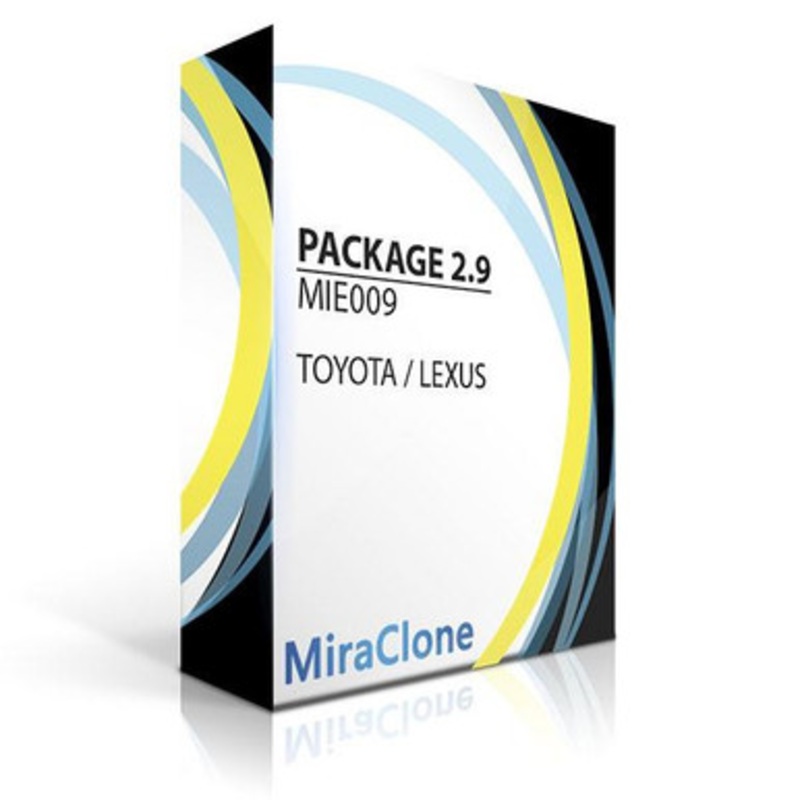 Miraclone EEPROM Toyota/Lexus Software – Package 2-9