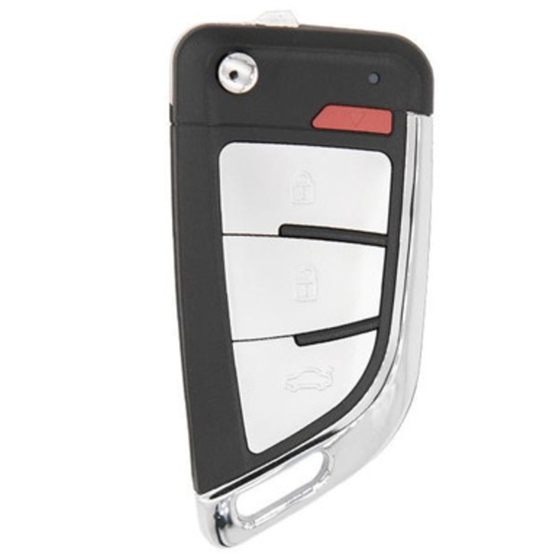 Xhorse 4 Button XKKF20EN Universal Flip Key – Knife Style – Wired