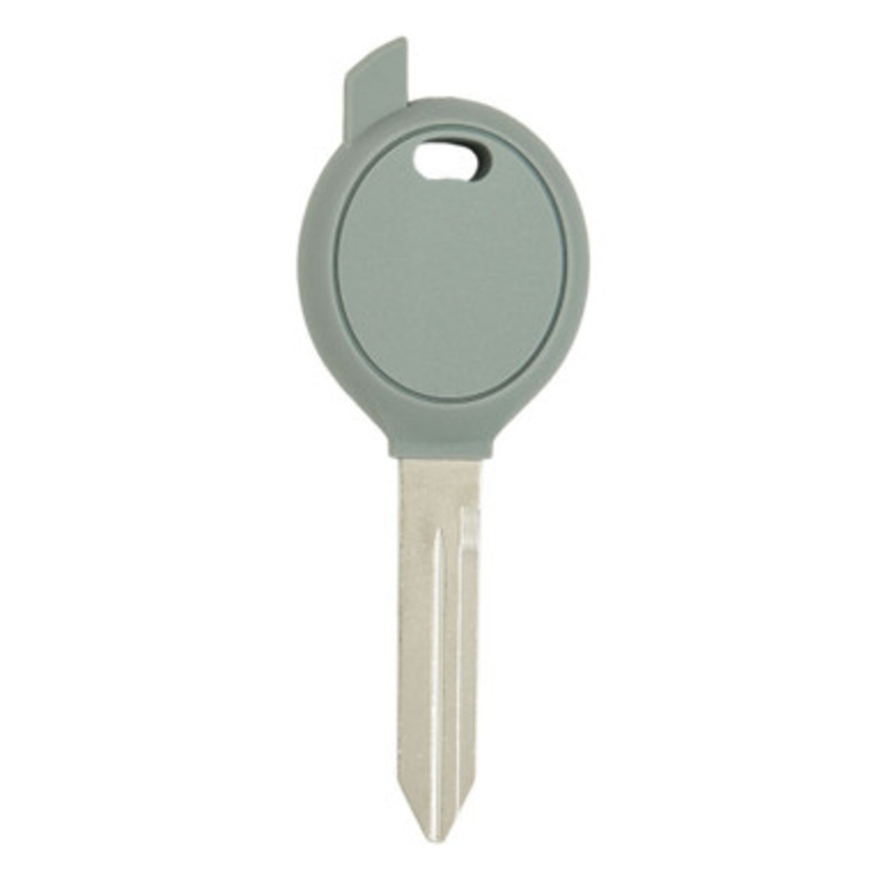 Chrsyler Dodge Jeep Y160 Chipless Gray Transponder Key Shell with Y159 Keyway – Aftermarket