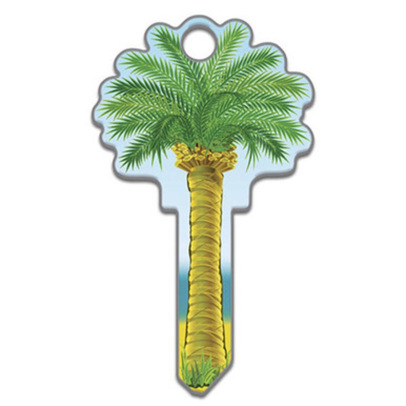 Lucky Line Key Shapes Palm Tree  – 5 Pack – Kwikset KW