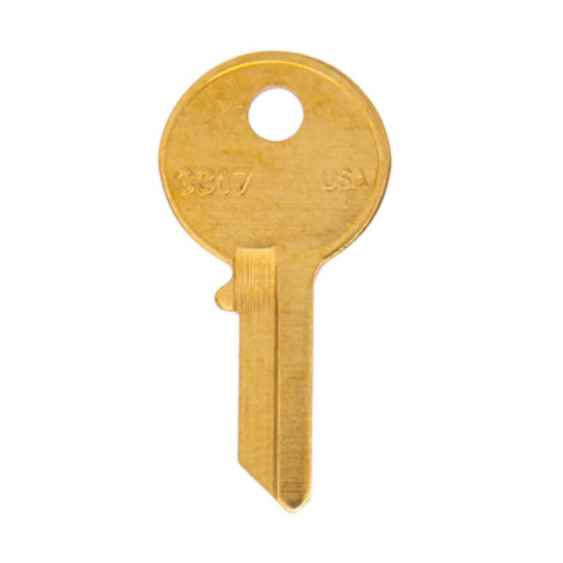 ILCO CG17 KP1 Key Blank For Chicago Locks – Brass – 50 Pack