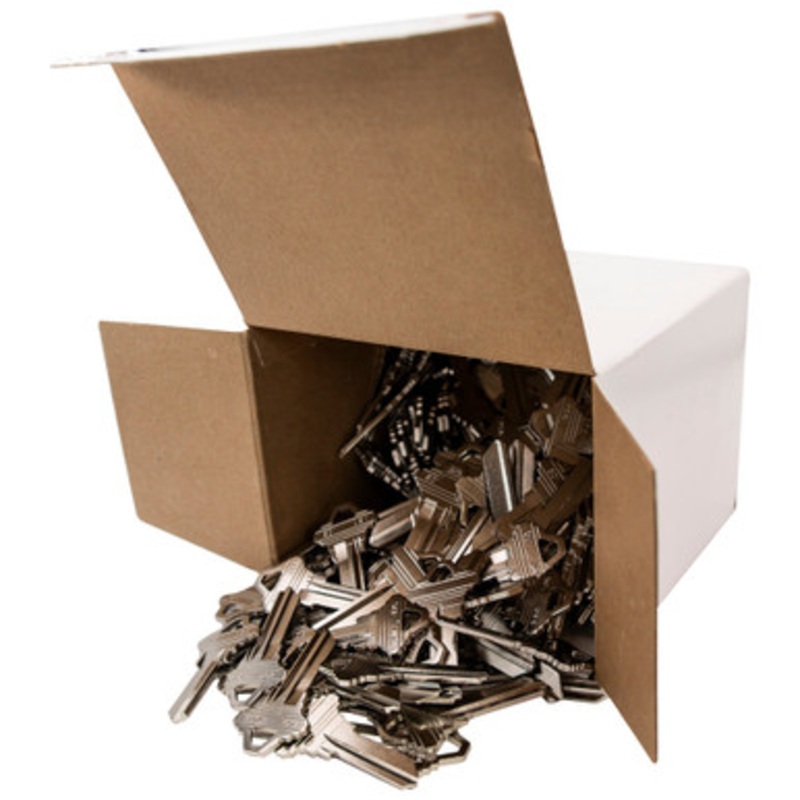 Keyless2Go SC1 Nickle Plated Keys 250 Pack – MADE IN USA