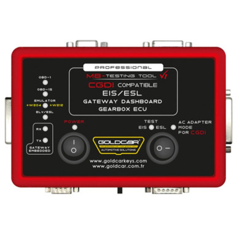 Goldcar CGDI Compatible EIS/ESL Gateway Dashboard Gearbox ECU Testing Tool – RED