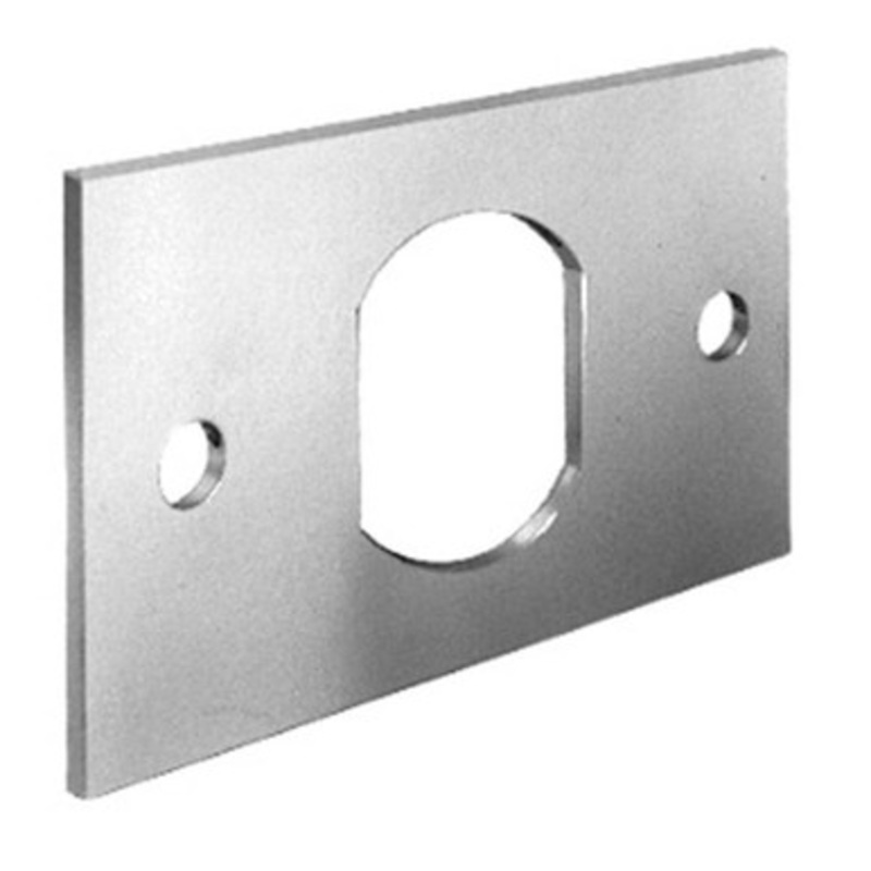 Compx Mounting Plate For Cam Locks, Screw Mounted 2-3/16 X 1-1/4, 2C Zinc Plated