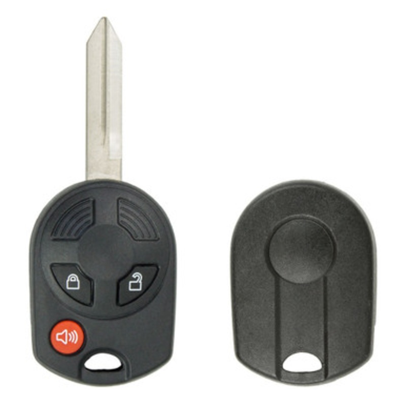 Dura-Shell Replacement Remote Head Key Shell for Ford 164-R7016, 164-R7043 – 3 Button – Old Style – Standard Blade