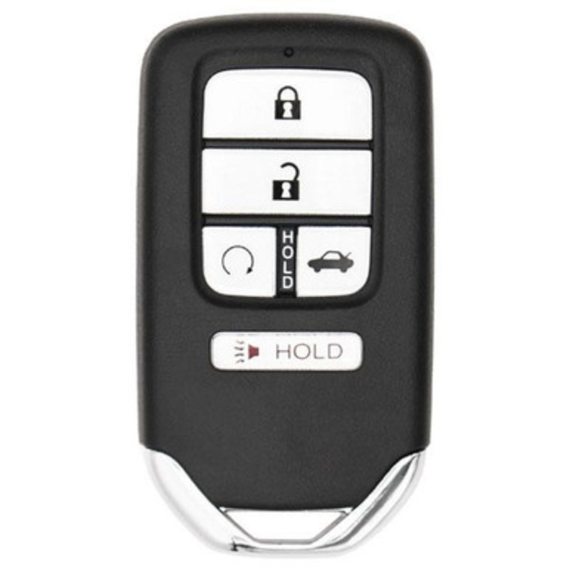 Honda 5 Button Driver 1 Smart Key CWTWB1G0090, 72147-TVA-A22, 433 MHz – New, OEM