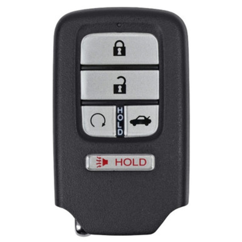 Honda 5 Button Driver 2 Smart Key CWTWB1G0090, 72147-TVA-A32, 433 MHz – Refurbished, Recase