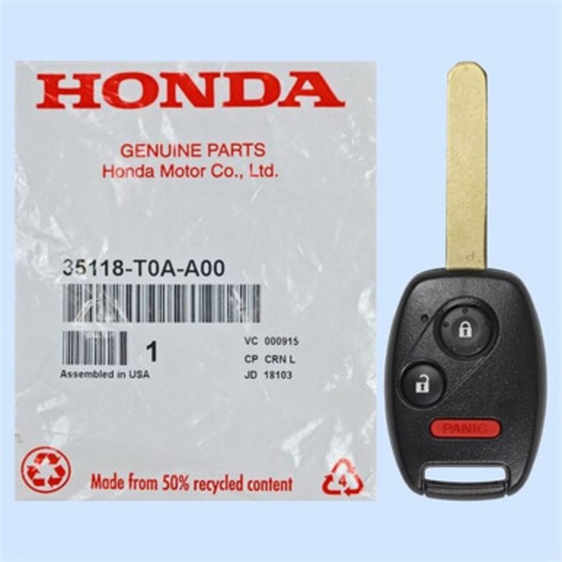 Honda/Acura 3 Button Remote Head Key MLBHLIK-1TA – New OEM