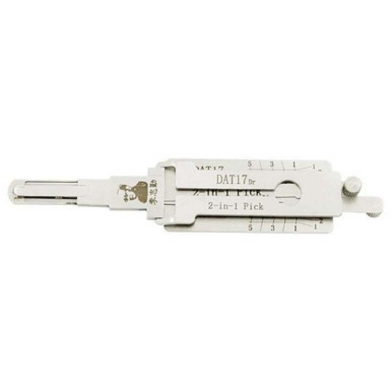 Original Lishi DAT17 Subaru High Security 2-in-1 Pick – Door/Trunk