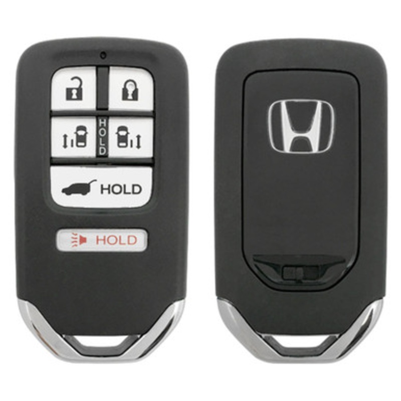 Honda 6 Button No Memory Smart Key KR5V1X, 72147-TK8-A51, 315 MHz – Refurbished, Grade A