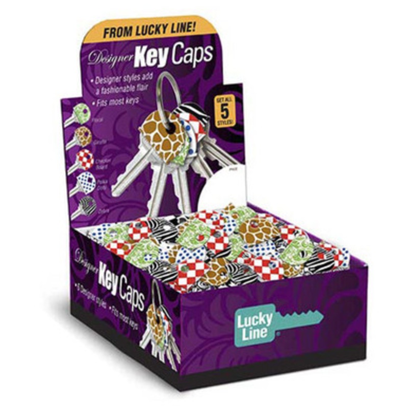 Lucky Line DESIGNER CAPS  ASSORTED – 200 Pcs – Display Box