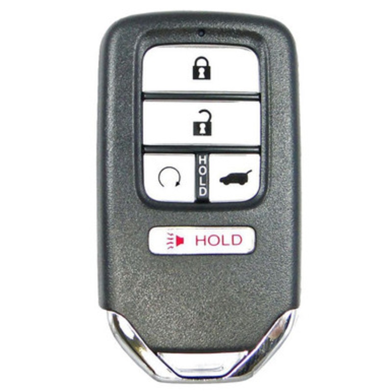 Honda 5 Button Driver 2 Smart Key KR5T44, 72147-TG7-AB1, 433 MHz – Refurbished, Grade A