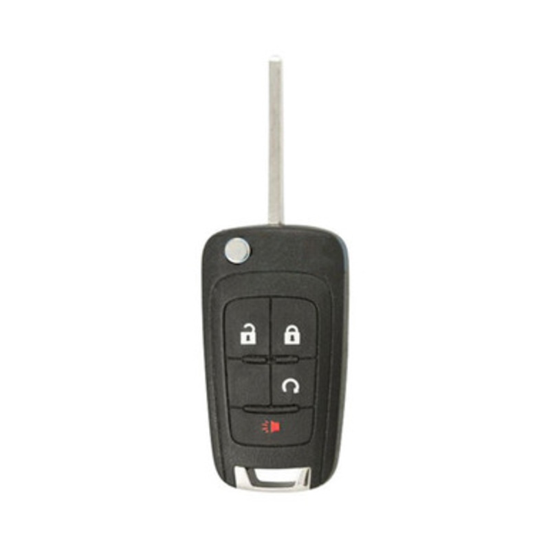 GMC 4 Button Non-PEPS Remote Flip Key OHT01060512, 20873622, 315 MHz – Refurbished, Grade B