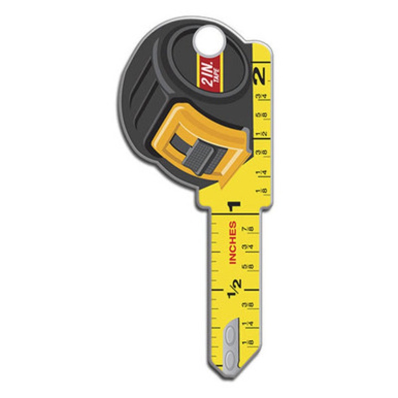 Lucky Line Key Shapes Tape Measure  – 5 Pack – Schlage SC