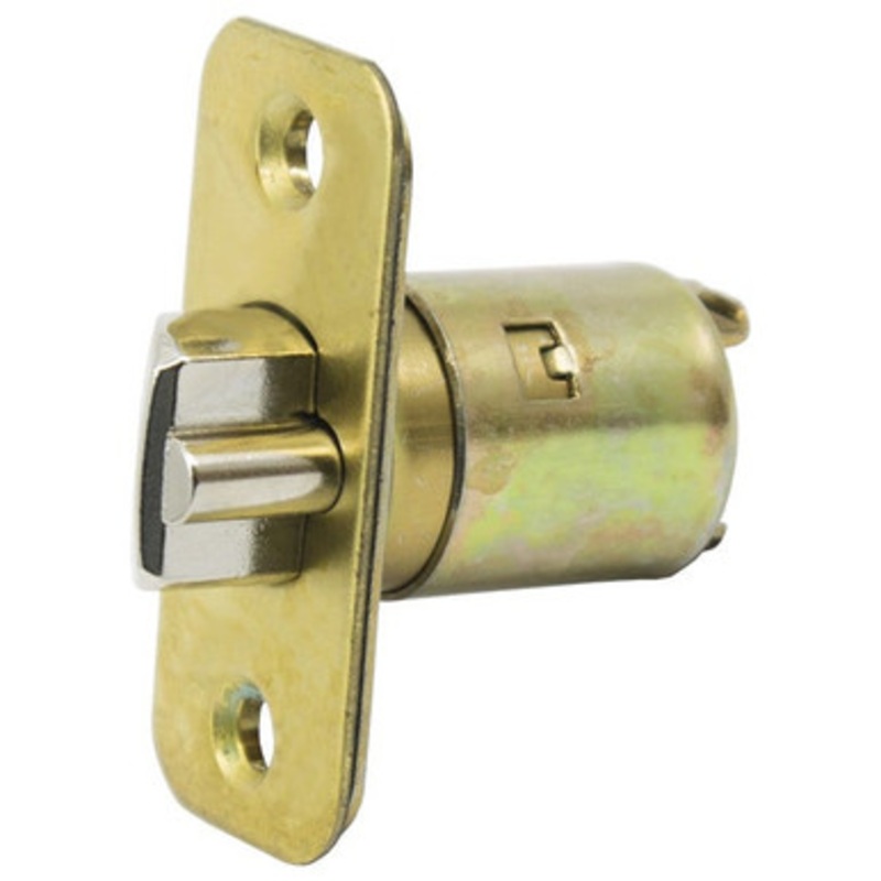 PLS K3LG Grade 3 Knob Latch Guarded ADJ – Bright Brass US3