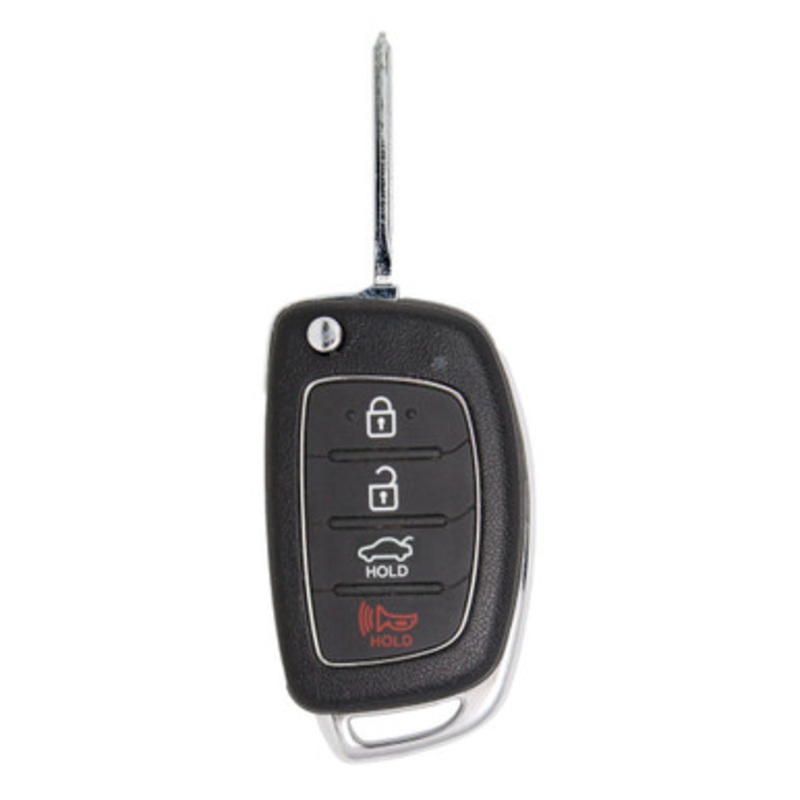 Hyundai 4 Button Remote Flip Key TQ8-RKE-4F16, 95430-C1010, 433 MHz – New OEM