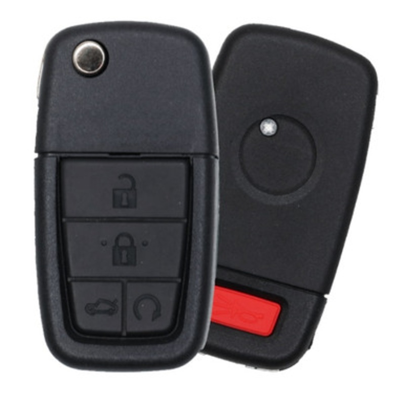 Pontiac 5 Button Flip Key Shell OUC6000083, 92237316 – Aftermarket