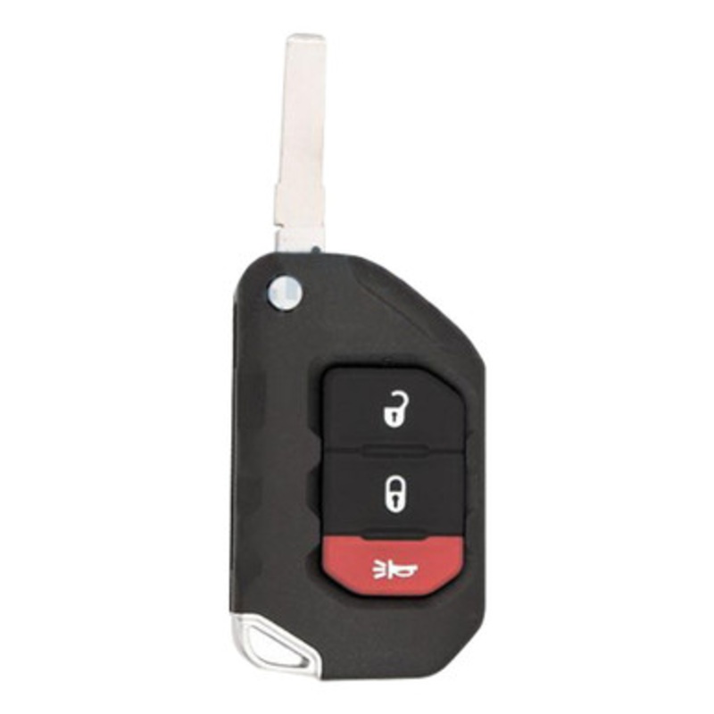 Keyless2Go Jeep 3-Button Smart Key OHT1130261 68416782AA 433 MHz, Premium Aftermarket