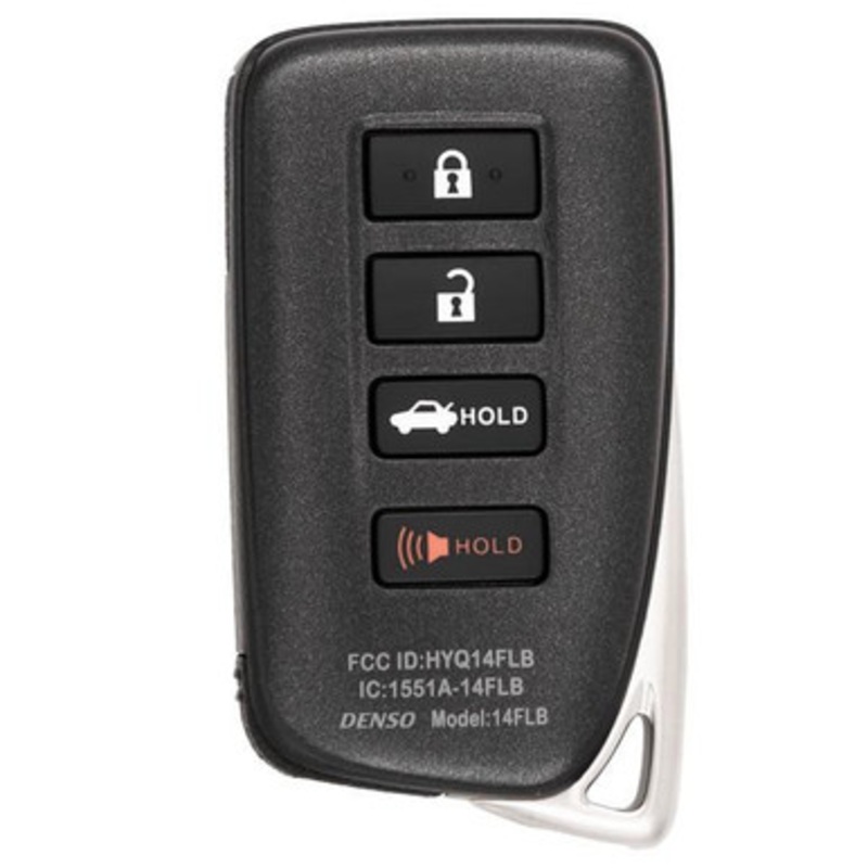 Lexus 4 Button Smart Key HYQ14FLB, 89904-53E70, 315 MHz – New OEM