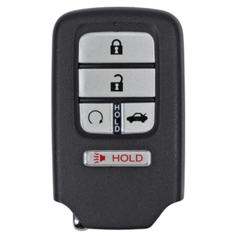 Honda 5 Button Driver 1 Smart Key CWTWB1G0090, 72147-TVA-A22, 433 MHz – Refurbished, Recase