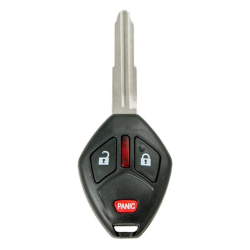 Keyless2Go Mitsubishi 3 Button Remote Head Key OUCG8D-620M-A, 6370A364, 315 MHz – Premium Aftermarket