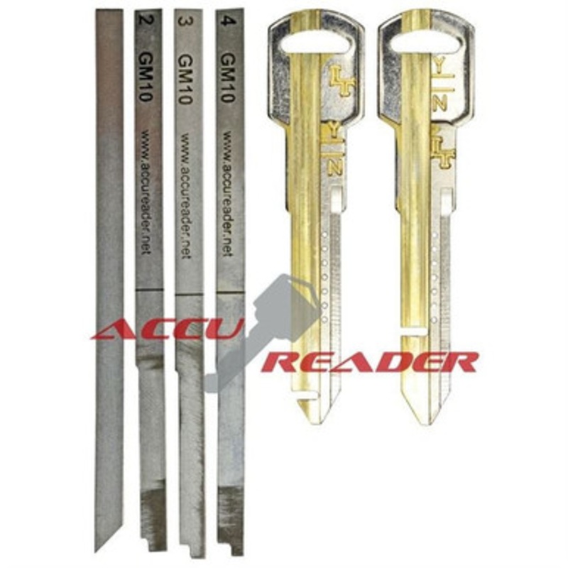 AccuReader Tools – For GM 10-Cut Keyways (GM10)