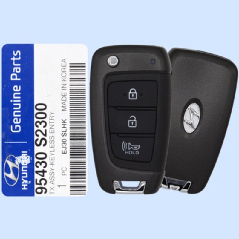 Hyundai 3 Button Remote Flip Key TQ8-RKE-4F41, 95430-S2300, 433 MHz – New OEM