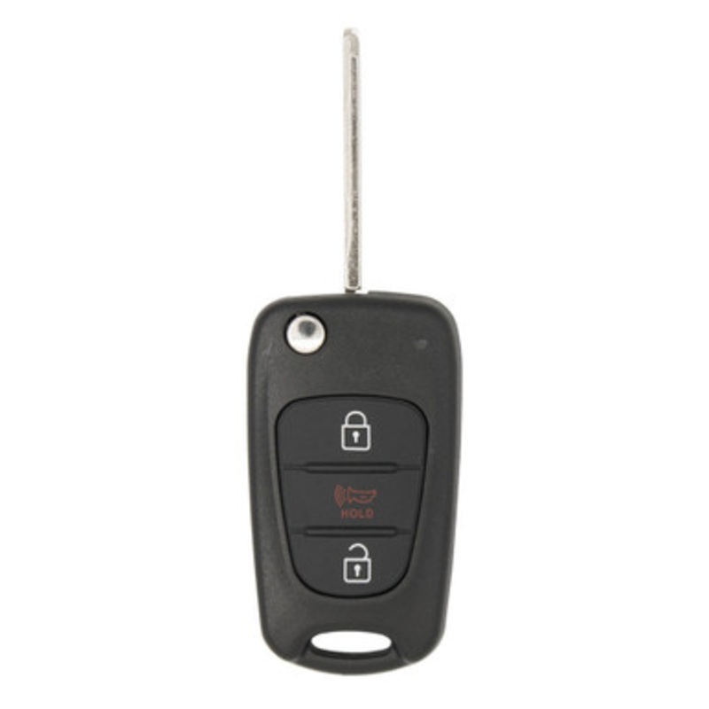 Keyless2Go Kia 3 Button Remote Flip Key NYOSEKSAM11ATX (AM F/L), 95430-2K340, 315 MHz – Premium Aftermarket