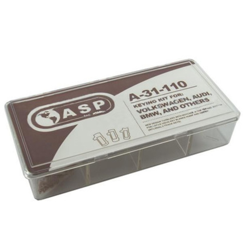 ASP A-31-110 Audi, BMW, Volkswagen HU66P HU92RP High Security Keying Kit