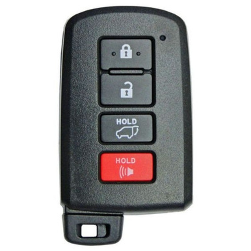 Toyota/Lexus/Scion 4 Button Proximity Key HYQ14FBA 89904-0R080, 89904-42070 – Refurbished, Recase