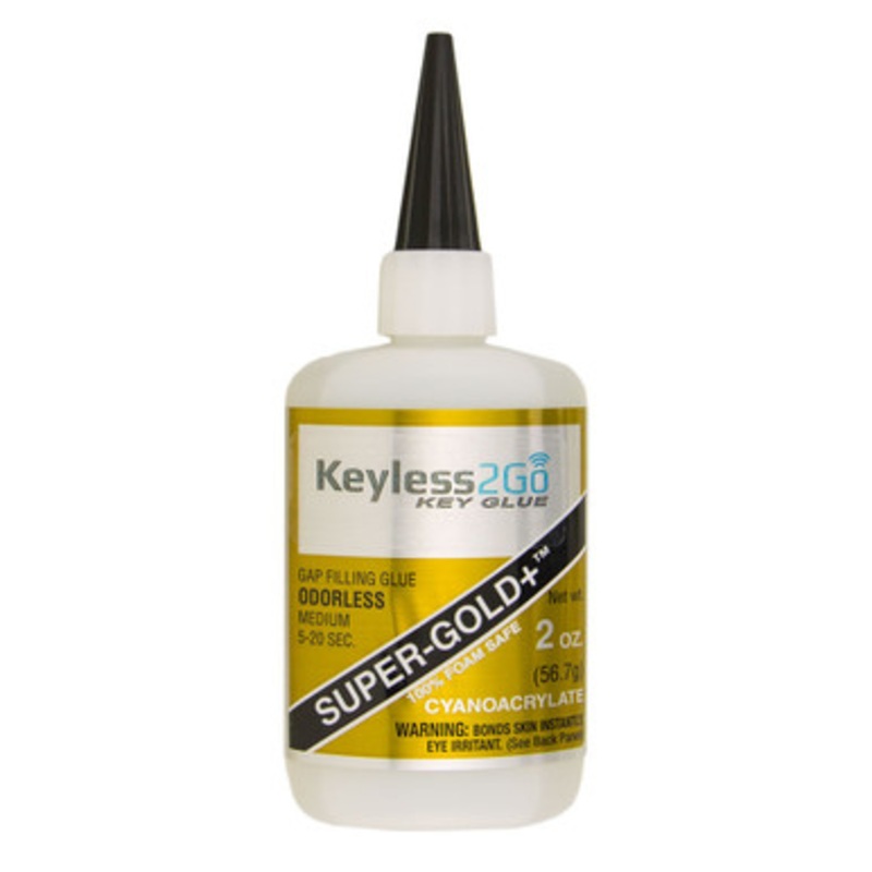 Keyless2Go Super-Gold + Odorless Gap Filling Glue 2oz – Medium