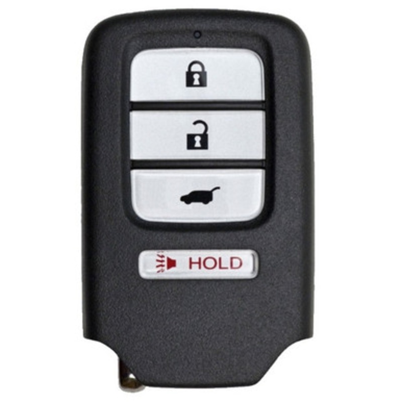 Honda 4 Button Smart Key KR5V2X V41, 72147-TG7-A01, 433 MHz – Refurbished, Recase
