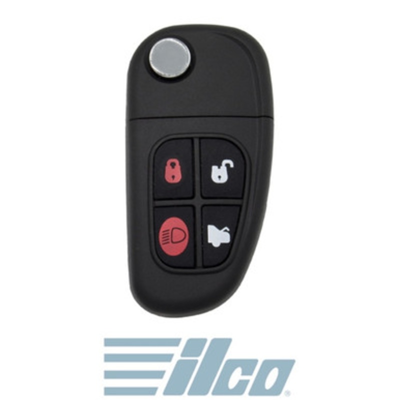 ILCO 4 Button Remote Head Key For Land Rover/Jaguar, CWTWB1U243, NHVWB1U241