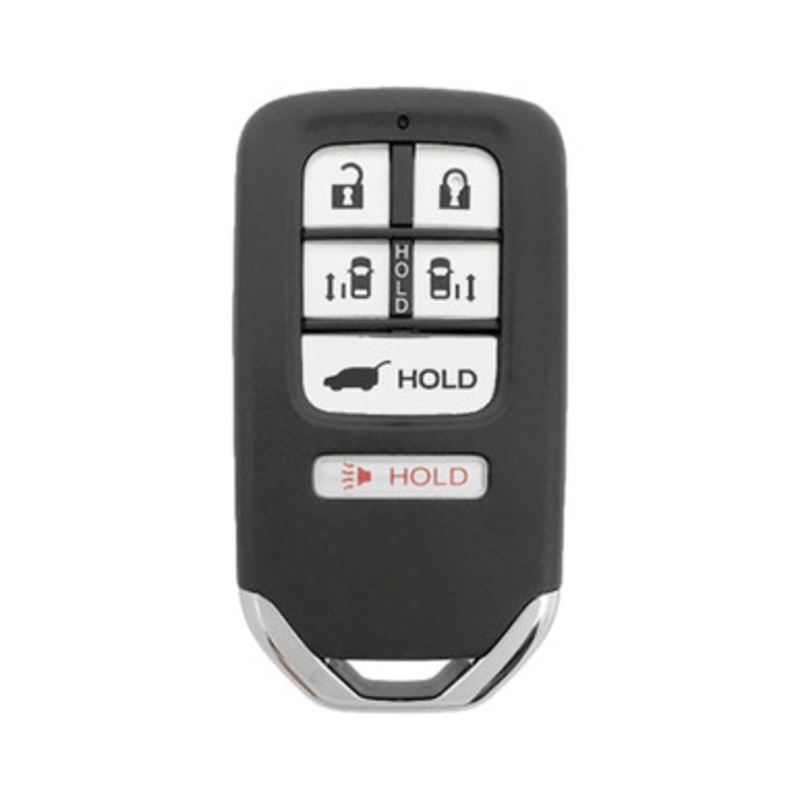 Honda 6 Button No Memory Smart Key KR5V1X, 72147-TK8-A51, 315 MHz – Refurbished, Recase