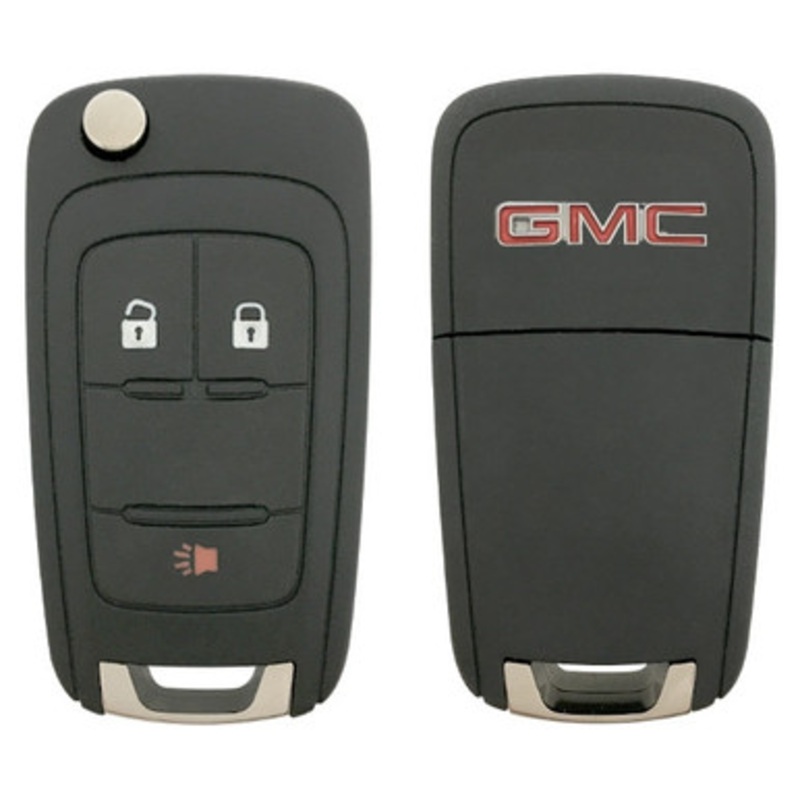 GMC 3 Button Non-PEPS Remote Flip Key OHT01060512, 20873623, 315 MHz – New OEM