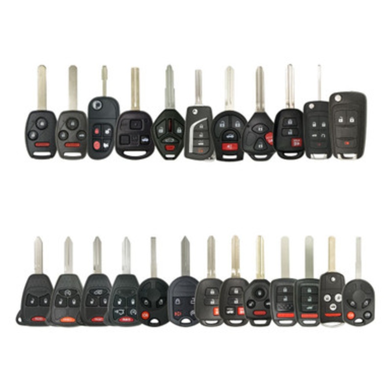 Keyless2Go Starter Pack of Replacement Remote Head Keys – Version 1 + Version 2
