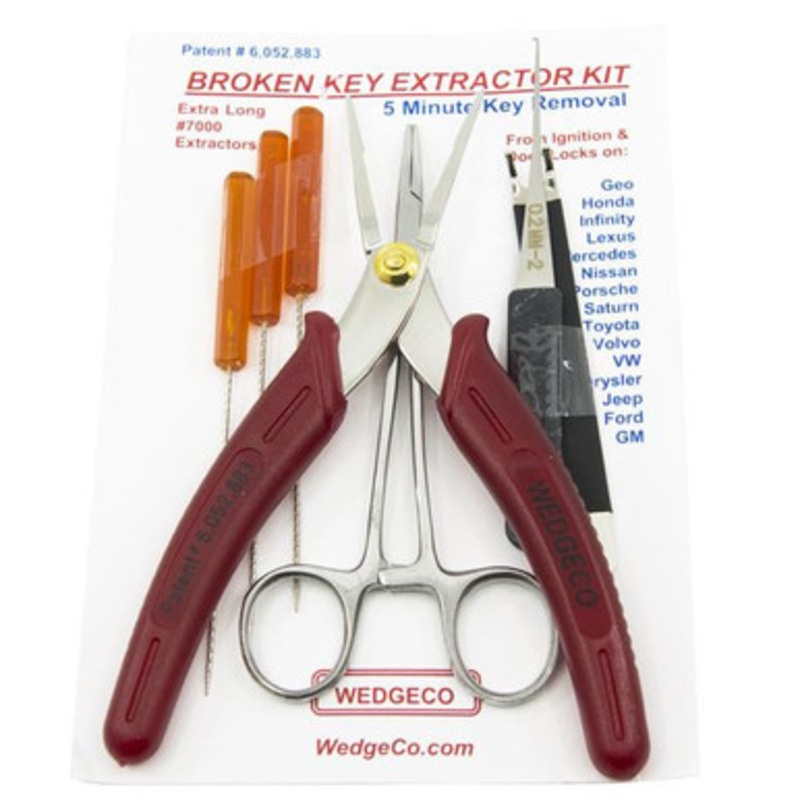 WedgeCo 3300 Pro Broken Key Extractor Kit