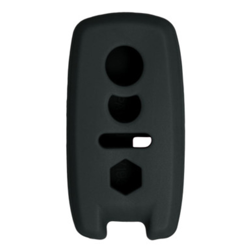 Replacement Silicone Jacket Keyless Remote Cover SUZIQ23 for Suzuki 3 Button Smart Key Proximity Remote FCC ID: KBRTS003 – Black