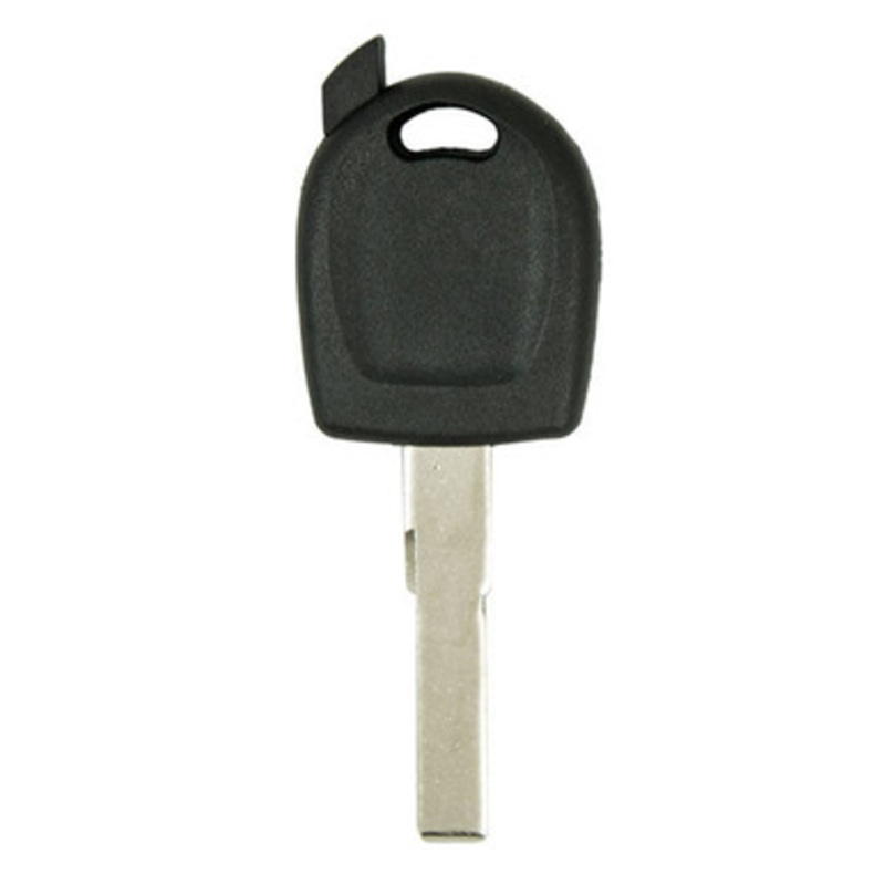 Volkswagen Porsche HU66 Chipless Transponder Key Shell with Chip Holder – Aftermarket