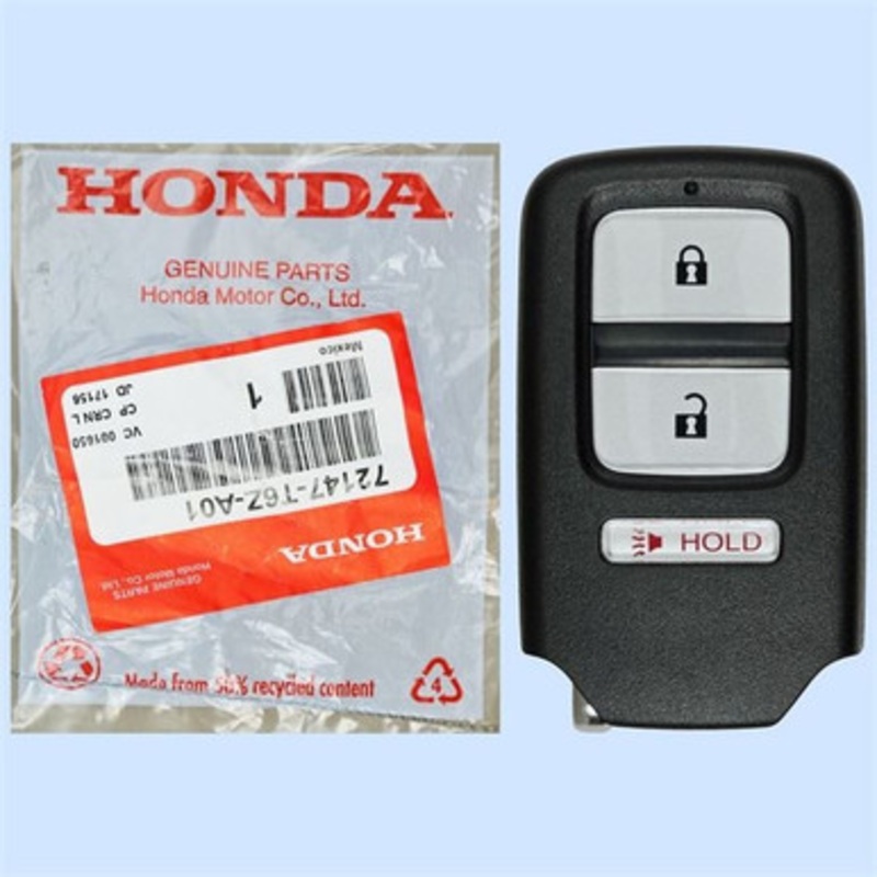Honda 3-Button Smart Key A2C97488300 72147-T6Z-A01 433 MHz, New OEM