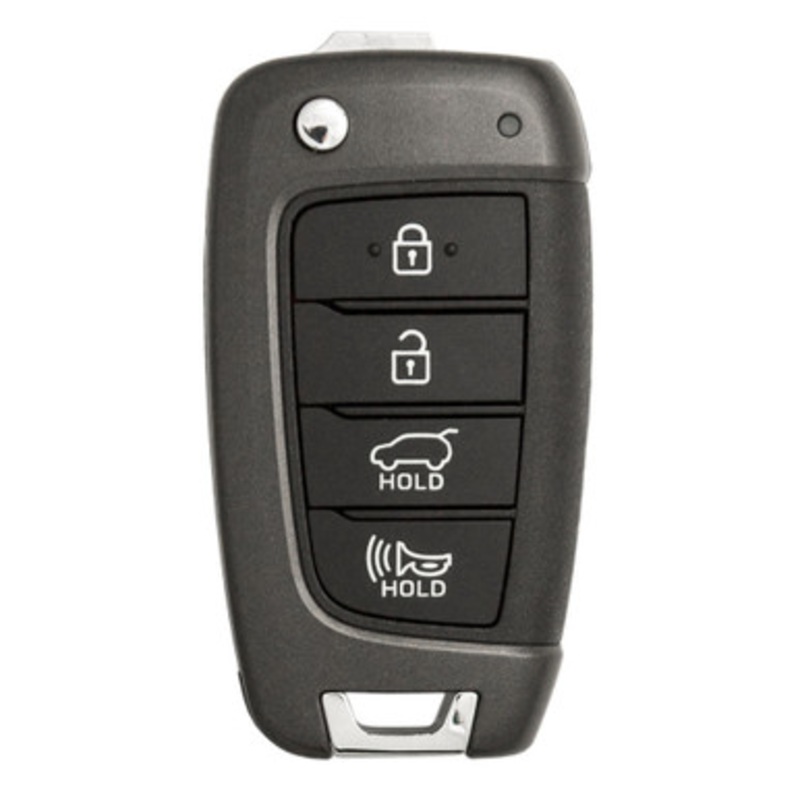 Hyundai 4 Button Remote Flip Key OSLOKA-450T, (PD) 95430-G3100, 433 MHz – New, OEM