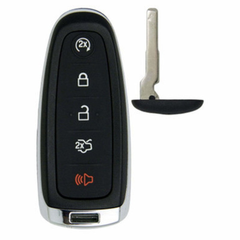 Ford 5-Button Smart Key M3N5WY8609 164-R7995 315 MHz, Refurbished Recase