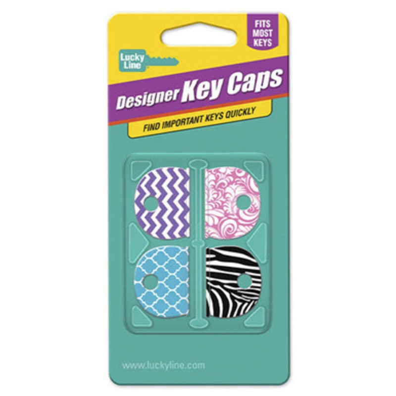 Lucky Line DESIGNER CAPS  ASSORTED – 4 Pcs – Carded