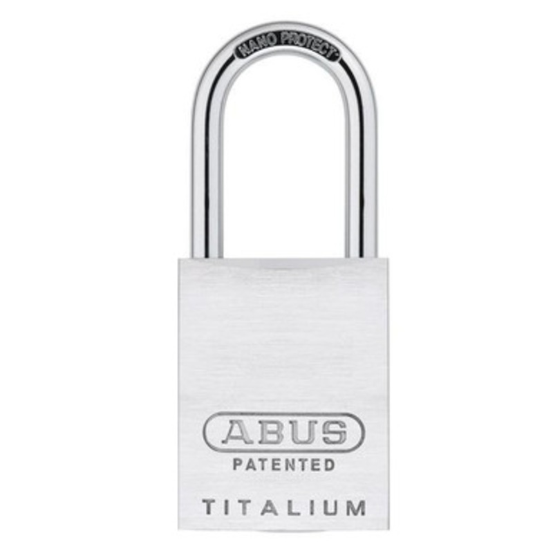 ABUS TITALIUM 83 Series 83AL/40 S2 Padlock Without Cylinder 1.5-inch Grey