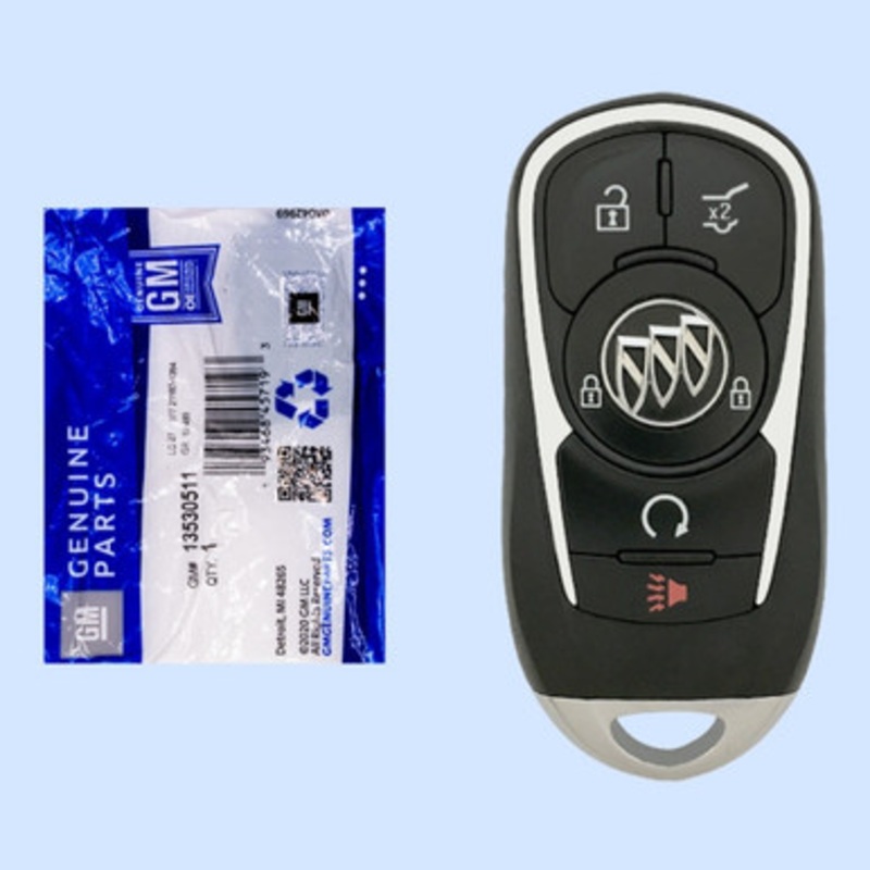 Buick 5-Button Smart Key HYQ1EA 13530511 433 MHz, New OEM