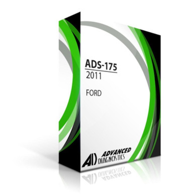 Ford 2011 (for Pro Level only) ADS-175 Software for T-Code