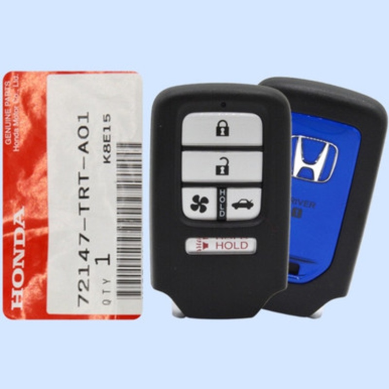Honda 5-Button Smart Key KR5V2X 72147-TRT-A01 433 MHz, New OEM