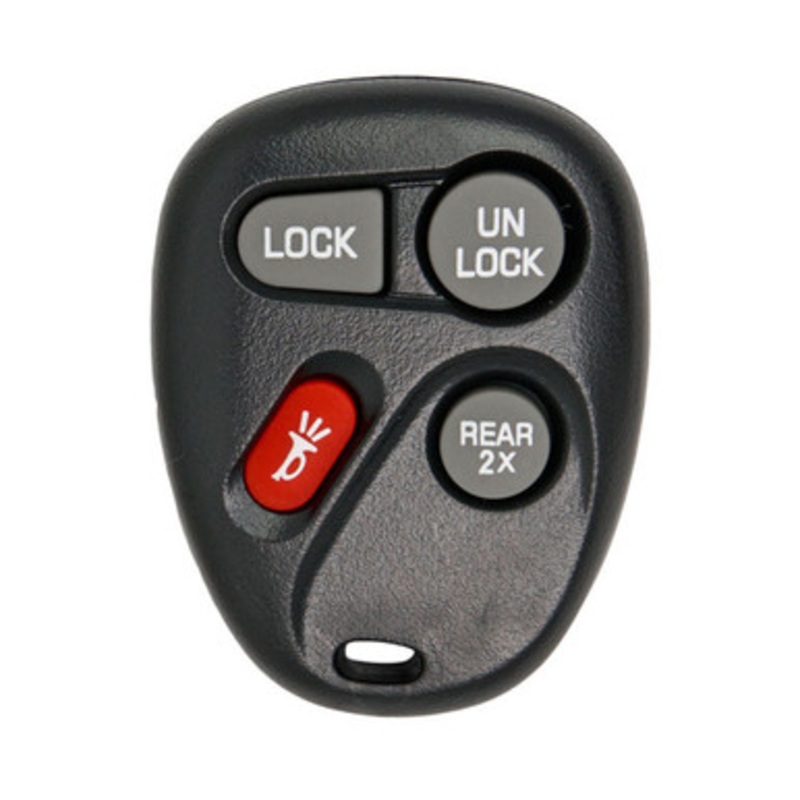 Buick Cadillac Chevrolet 4-Button Remote KOBUT1BT 15732805 – Refurbished Recase