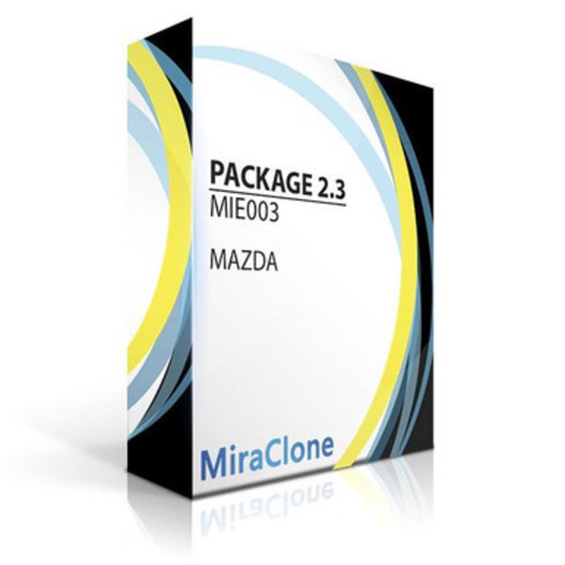 Miraclone EEPROM Mazda Software Software – Package 2-3